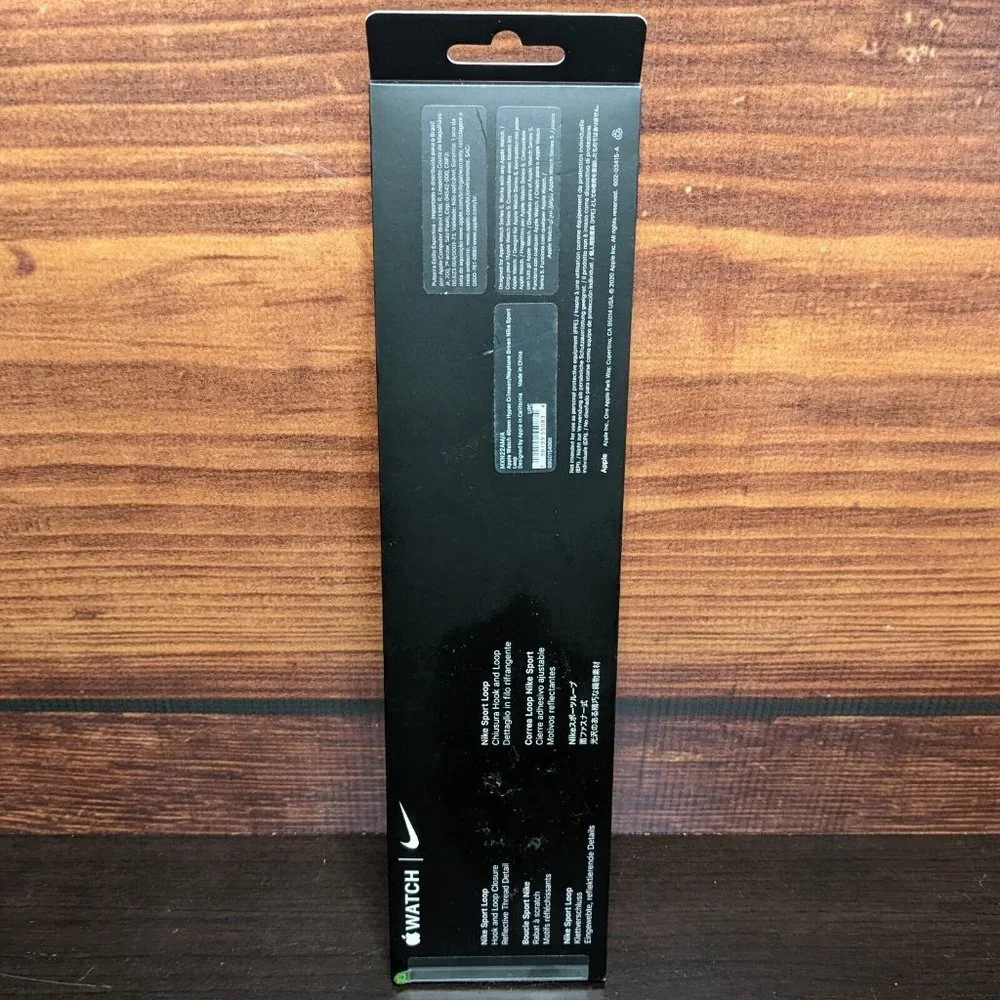 Apple Watch Nike Sport Loop Band Hyper Crimson/Neptune Green 38 40 41 mm S/M M/L